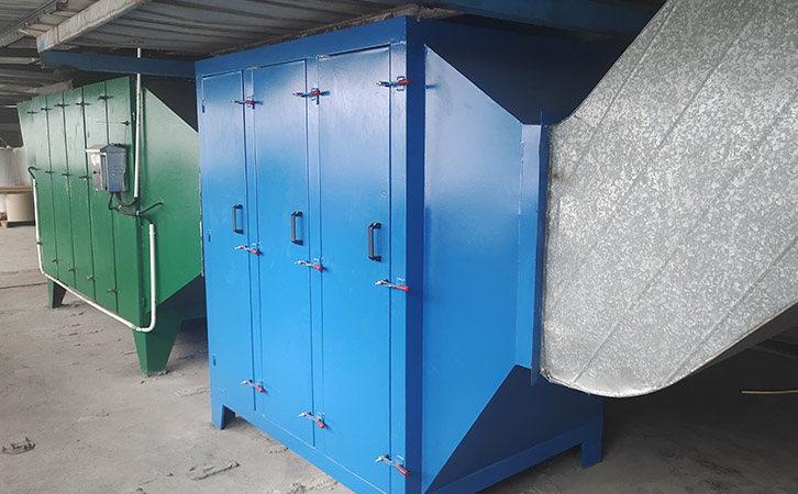 廢氣吸附塔，活性炭廢氣處理設(shè)備定制安裝