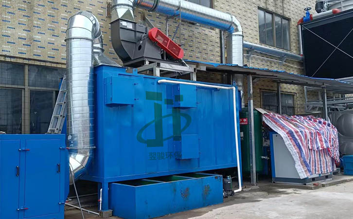 有機(jī)廢氣的處理設(shè)備-生物法+活性炭吸附器工程案例