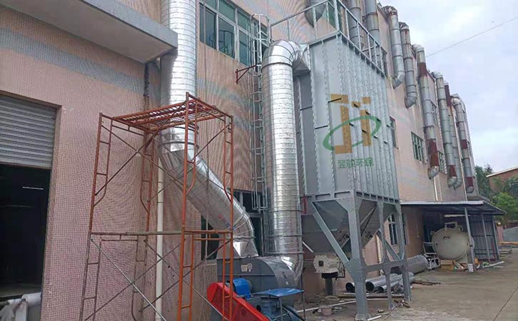 某工廠涉爆粉塵處理設(shè)備工程案例布袋除塵器