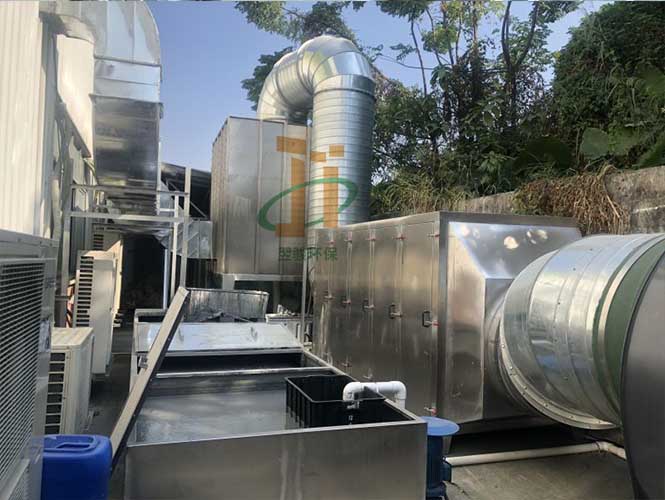 VOCS有機(jī)廢氣處理工程升級改造