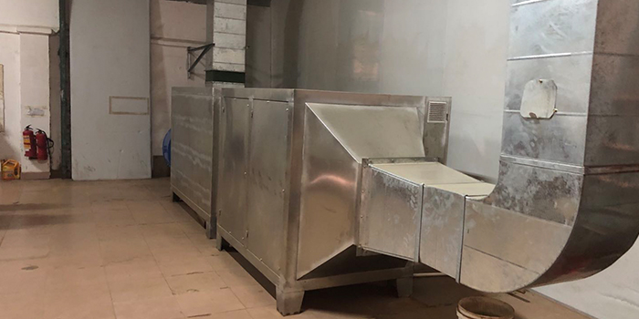 磁材料制品行業(yè)廢氣處理工程案例