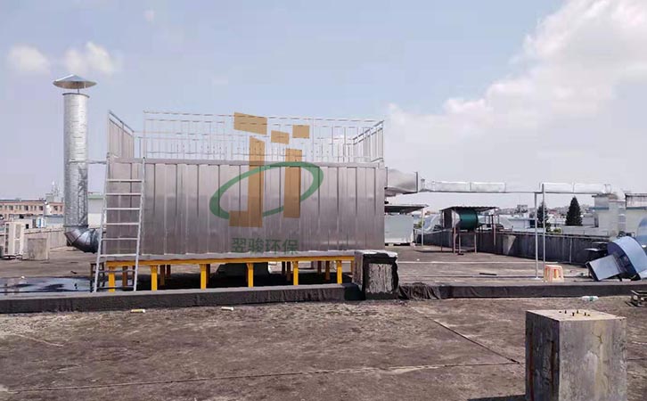 處理廢氣設(shè)備，環(huán)保設(shè)備廢氣處理生物法工程案例